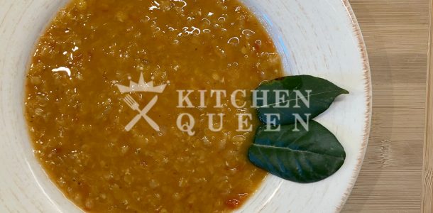 Κόκκινες φακές σούπα