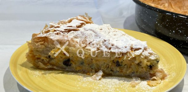 Κολοκυθόπιτα με σταφίδες