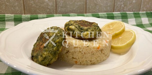 Πλιγούρι με σπανακοκεφτέδες